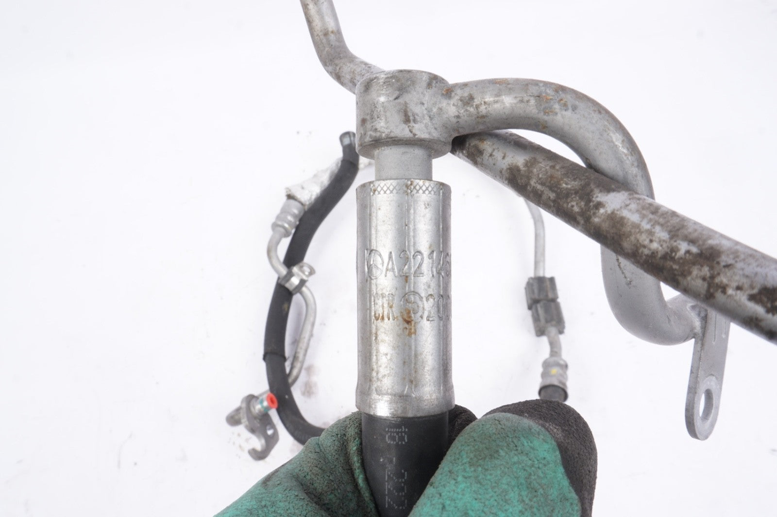 10-2013 mercedes w221 s550 cl550 4MATIC power steering high pressure line pipe