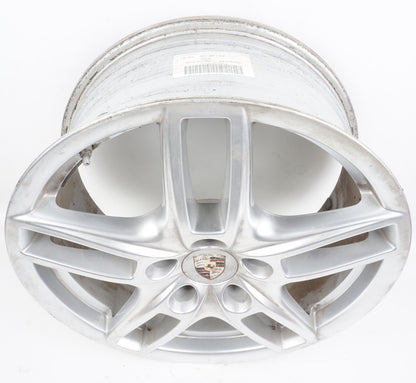 2011-2018 Porsche Cayenne 958 Turbo 8.5 X 19 19" Wheel Rim Silver 7P5601025A OEM