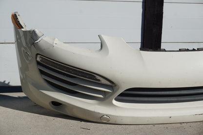 11-14 Porsche Cayenne 958 Front Bumper Cover 95850522131 HAS BAMAGE