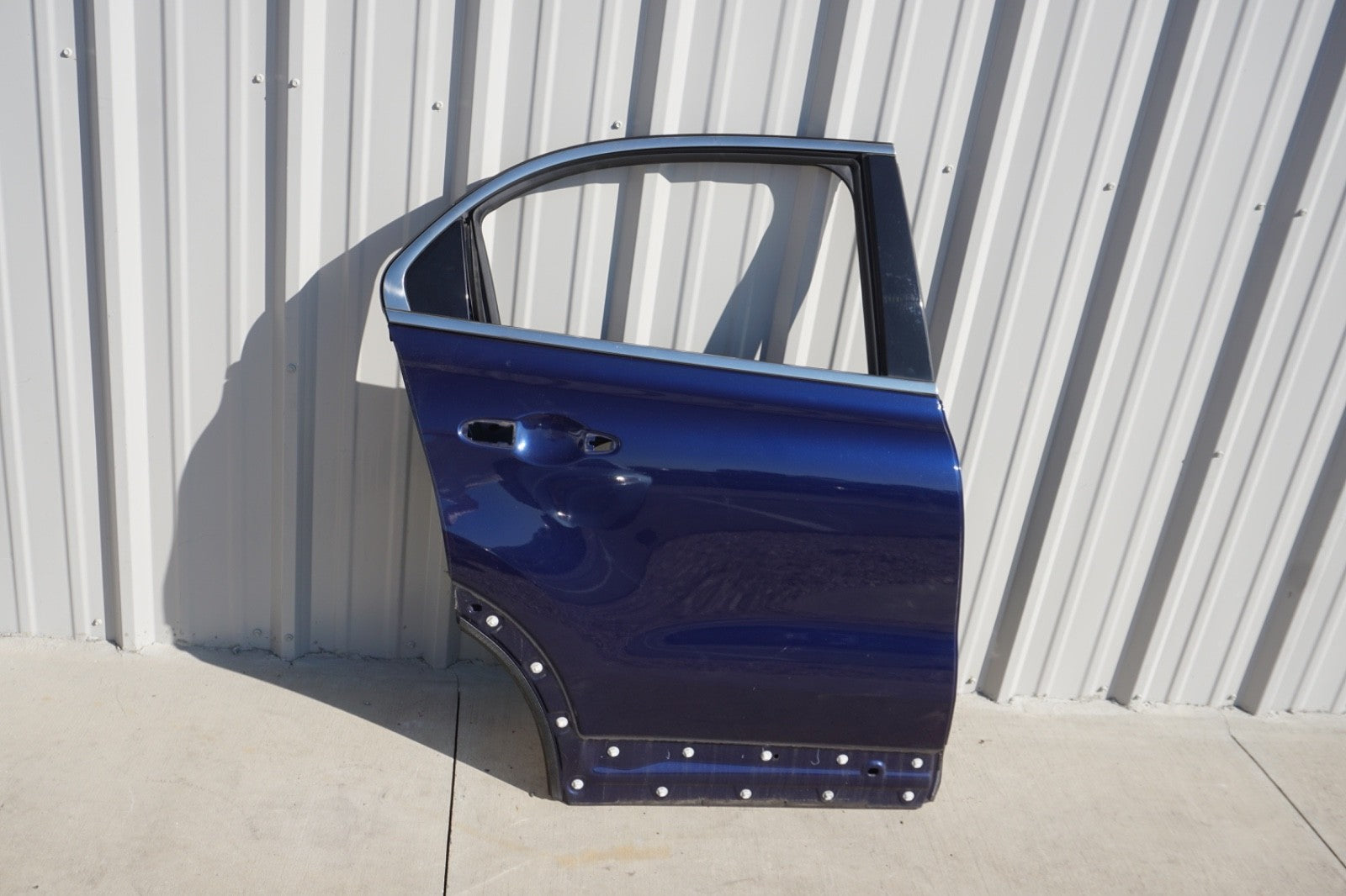 2016 - 2023 FIAT 500X REAR RIGHT PASSENGER SIDE DOOR SHELL PANEL OEM