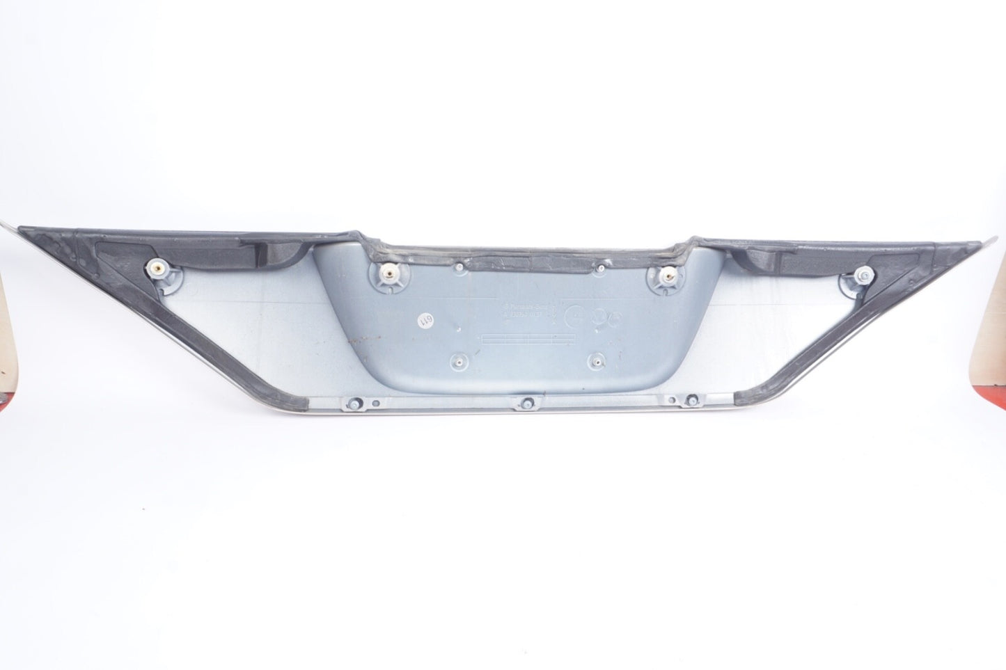03-12 Mercedes R230 SL500 SL550 SL55 AMG Trunk Lid License Plate Holder OEM