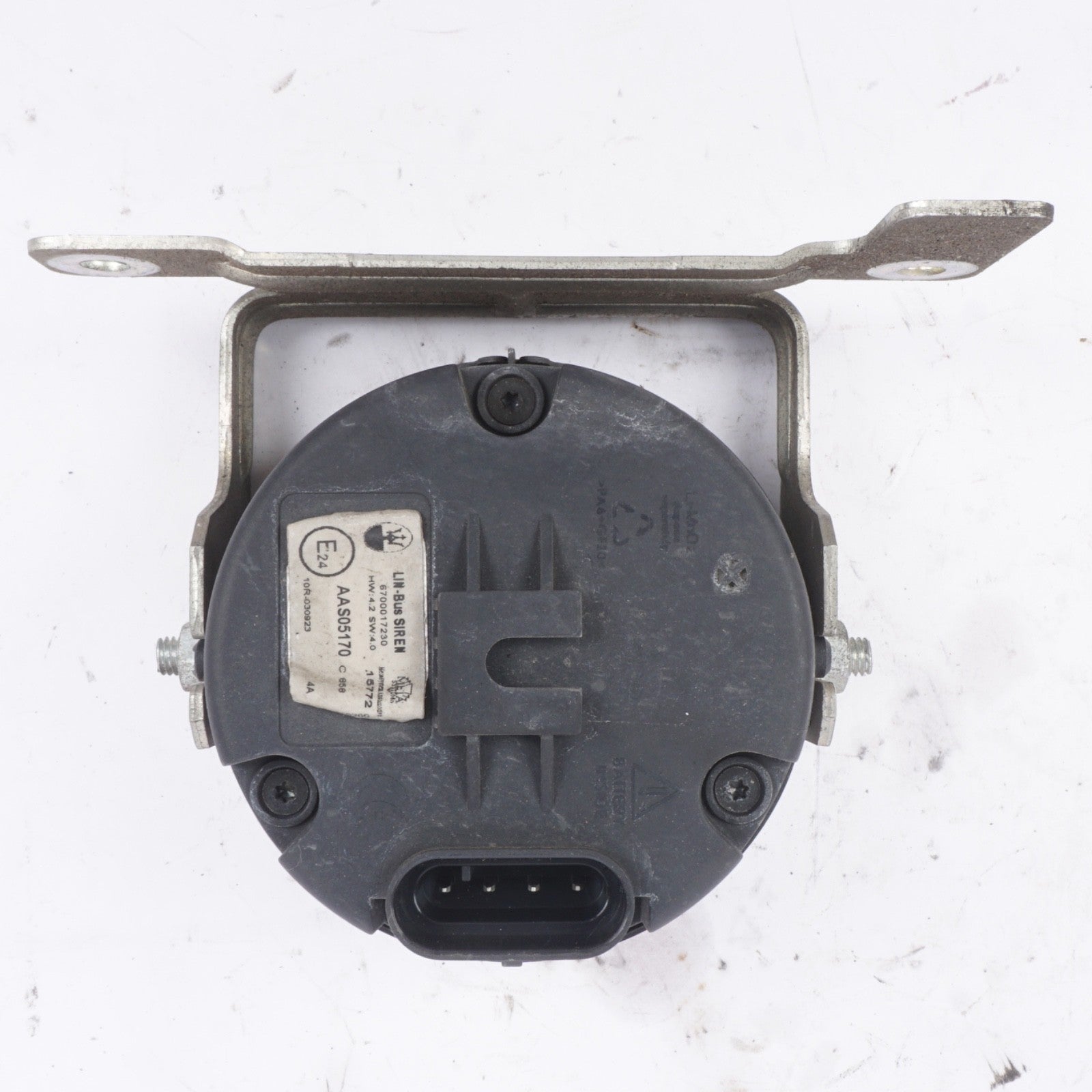2014 - 2020 MASERATI GHIBLI ANTI THEFT ALARM SYSTEM SIREN HORN OEM 6700017230