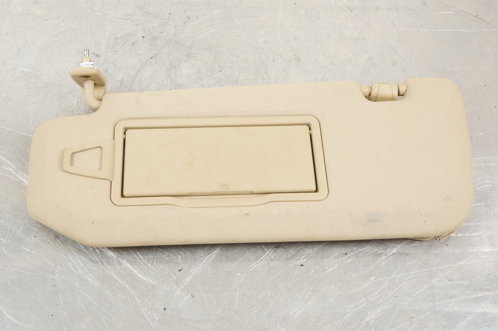 09-13 Mercedes W251 R350 R320 Front Left Side Sun Visor Sun Shade Beige OEM