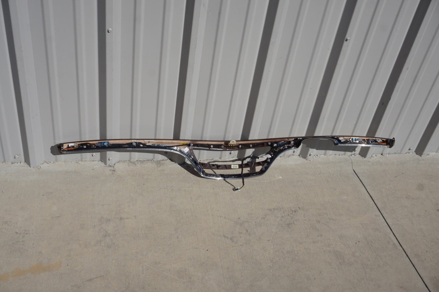 10-13 Mercedes W221 S400 S550 Center Dashboard Dash Trim Molding Wood OEM