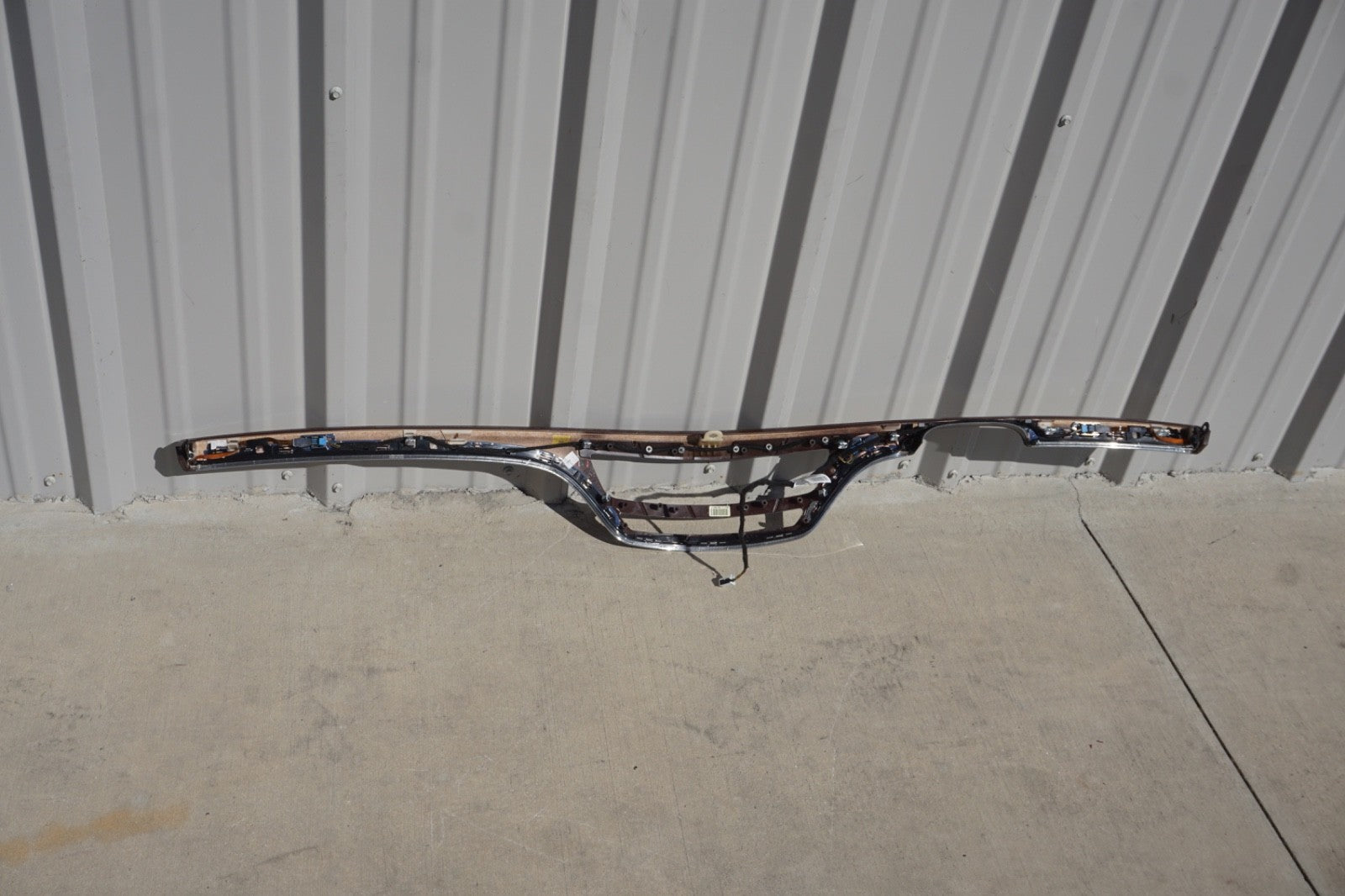 10-13 Mercedes W221 S400 S550 Center Dashboard Dash Trim Molding Wood OEM