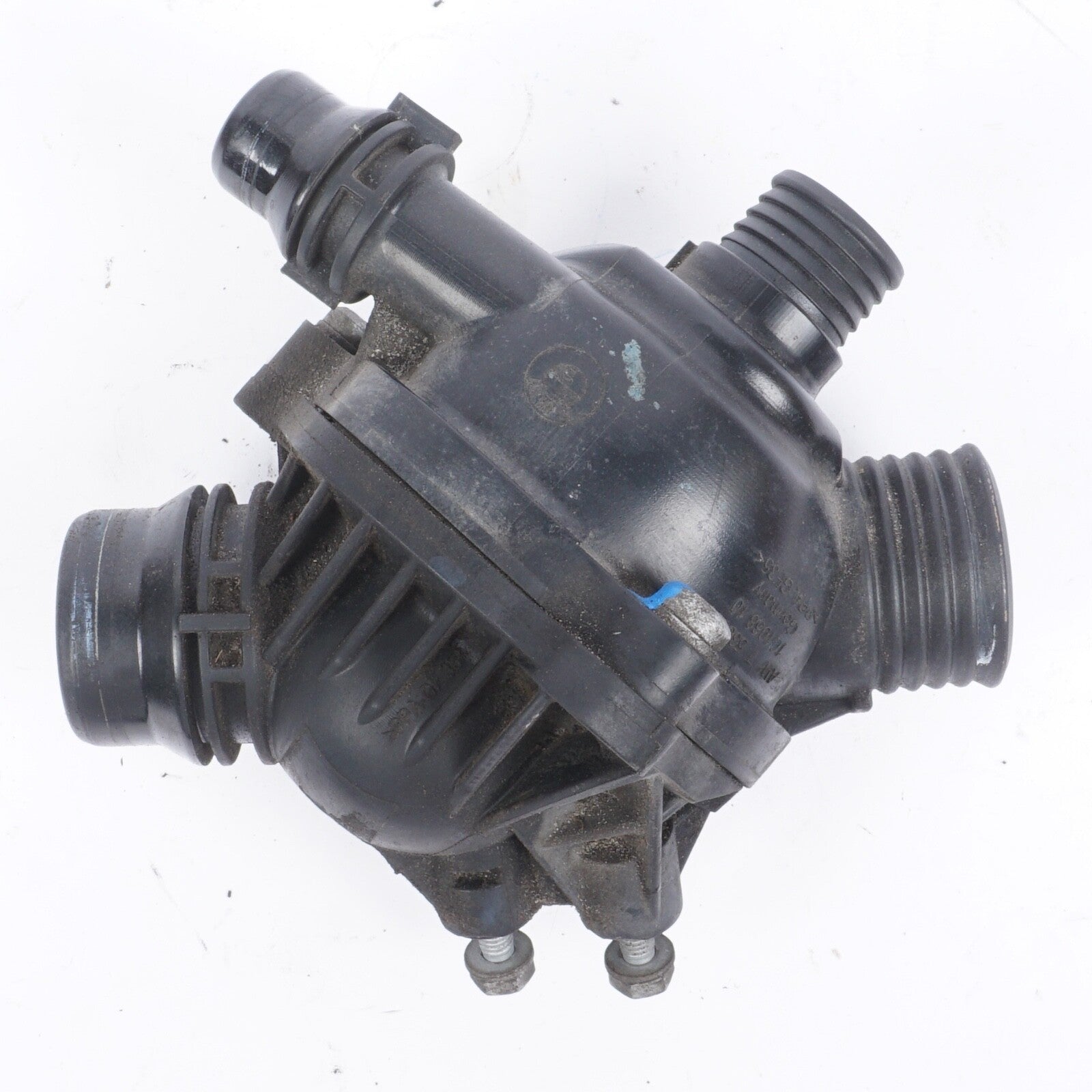07-11 BMW E60 E61 E90 E92 135i Engine Coolant Thermostat Housing 7536655 OEM