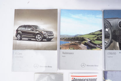 2011 MERCEDES BENZ ML M CLASS ML350 ML63 ML550 OWNERS OPERATORS OWNER MANUAL SET