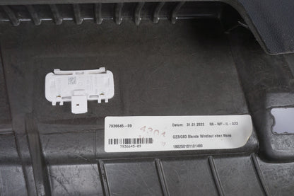 2021-2024 BMW M440I FRONT ROOF HEADER HEADLINER TRIM COVER PANEL BLACK 7936645