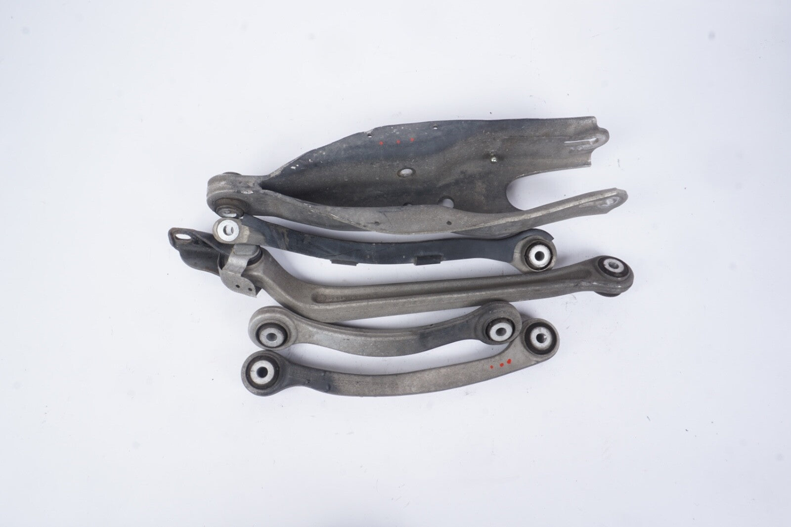03 - 06 MERCEDES SL500 R230 ROADSTER REAR LEFT SUSPENSION CONTROL ARMS ARM SET