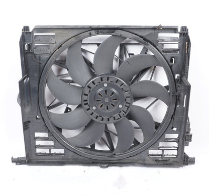 13 - 18 BMW 650I Radiator Cooling Fan Motor Shroud OEM