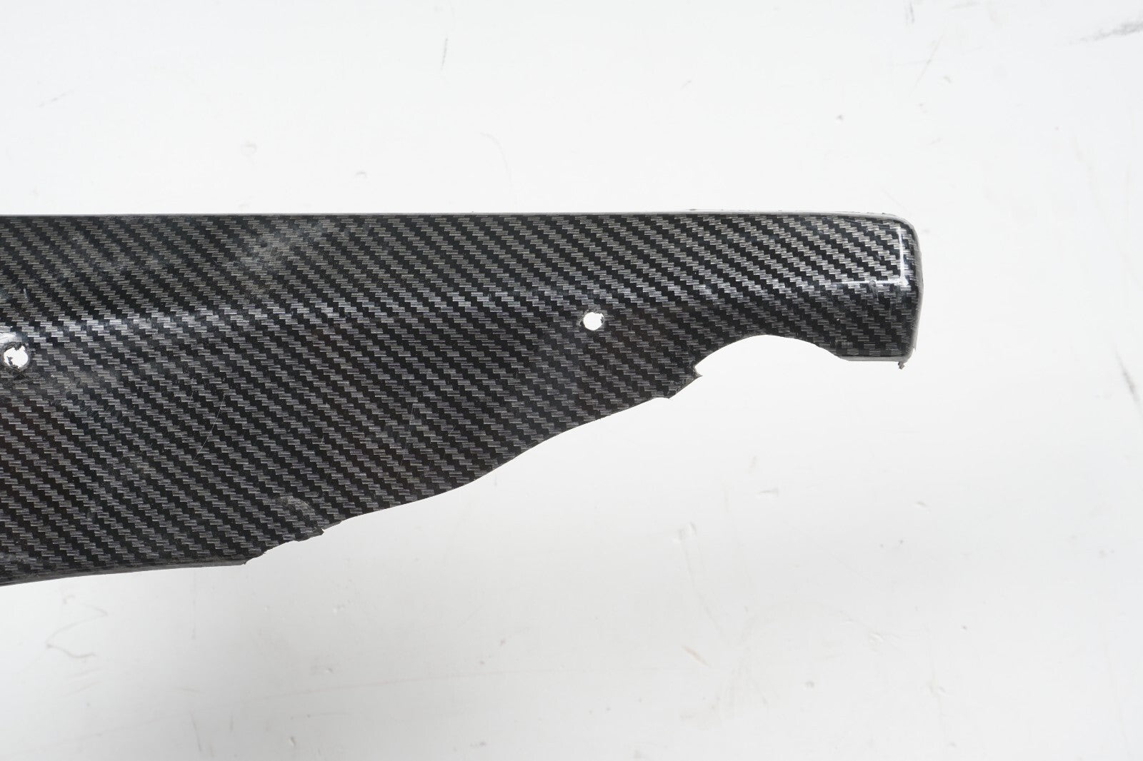 2011-2013 BMW 550i F10 Rear Bumper Lower Valance Spoiler Carbon OEM