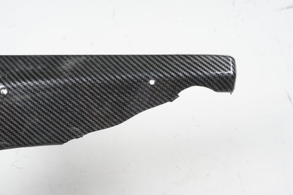 2011-2013 BMW 550i F10 Rear Bumper Lower Valance Spoiler Carbon OEM
