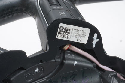 11-17 AUDI A8 A8L STEERING WHEEL W/ CONTROLS 4H0419091T OEM