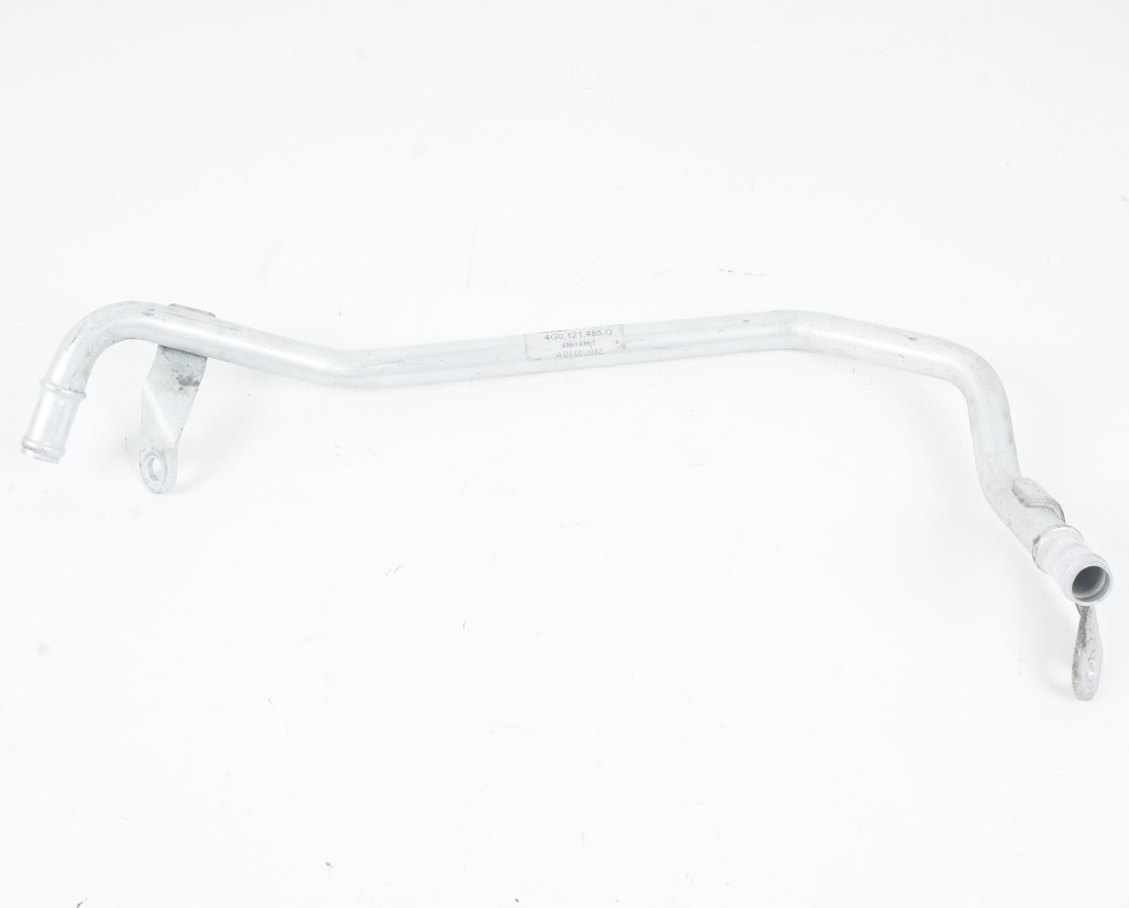 2012 - 2014 AUDI A7 TRANSMISSION OIL COOLER HOSE TUBE PIPE LINE 4G0121485Q OEM