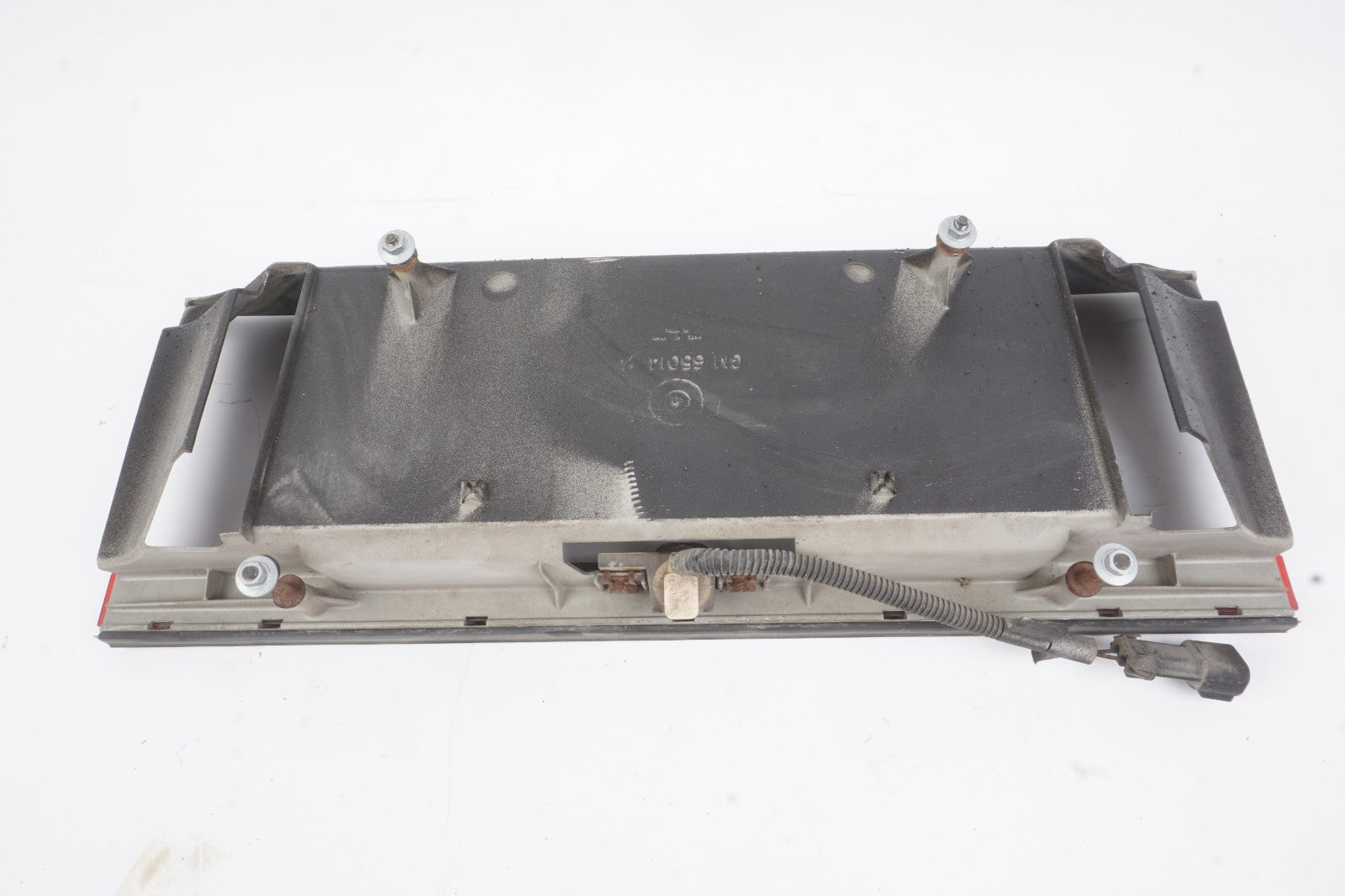 1987 - 1993 Cadillac Allante Center Tail Light License Plate Holder OEM