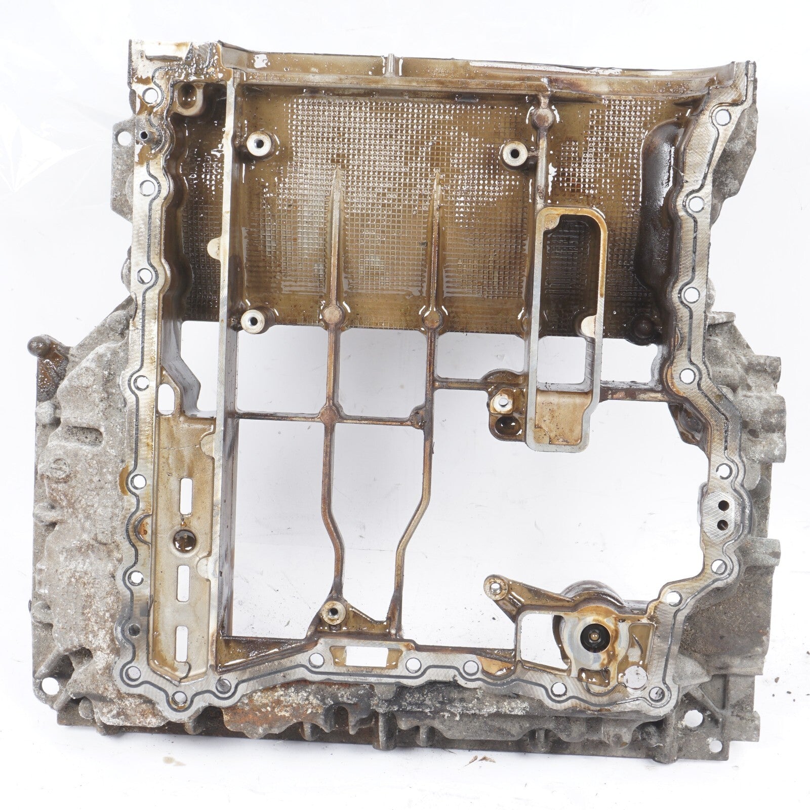 2013 - 2017 Audi A8L A8 3.0L Engine Upper Oil Pan 06E103603 OEM