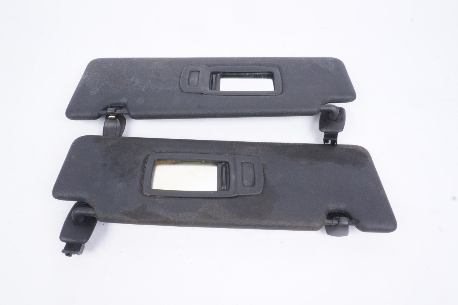 2018 - 2023 BMW X2 F39 FRONT LEFT RIGHT SIDE SUNVISOR OEM BLACK - PAIR