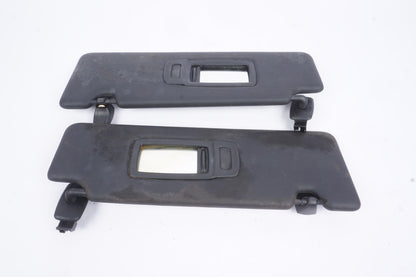 2018 - 2023 BMW X2 F39 FRONT LEFT RIGHT SIDE SUNVISOR OEM BLACK - PAIR