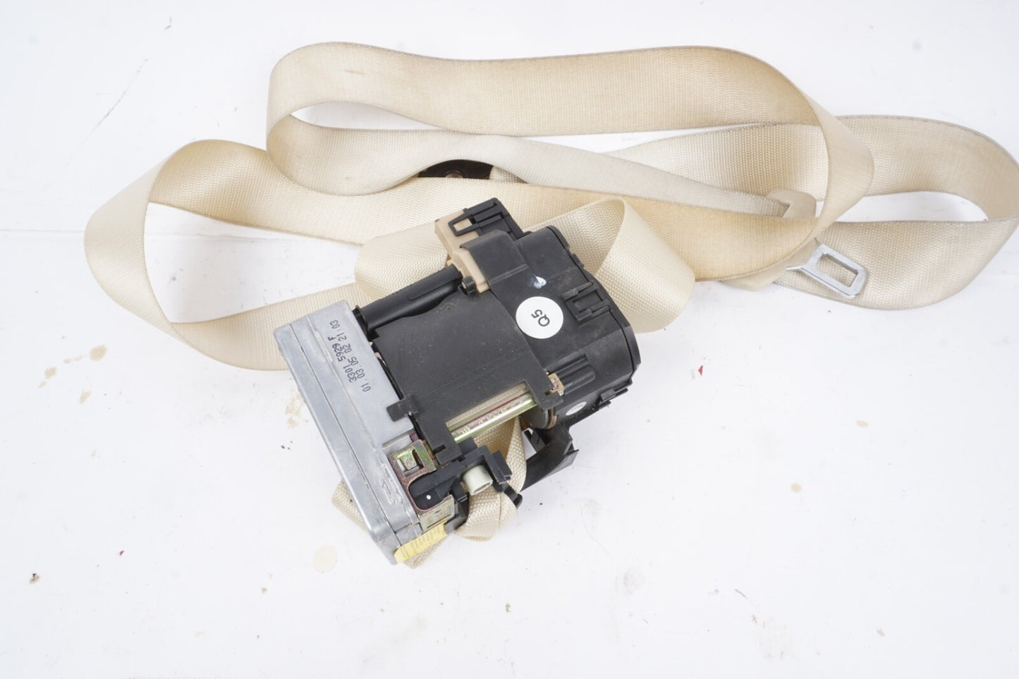 03-06 Mercedes R230 SL500 SL55 Right Side Seatbelt Seat Belt Retractor OEM
