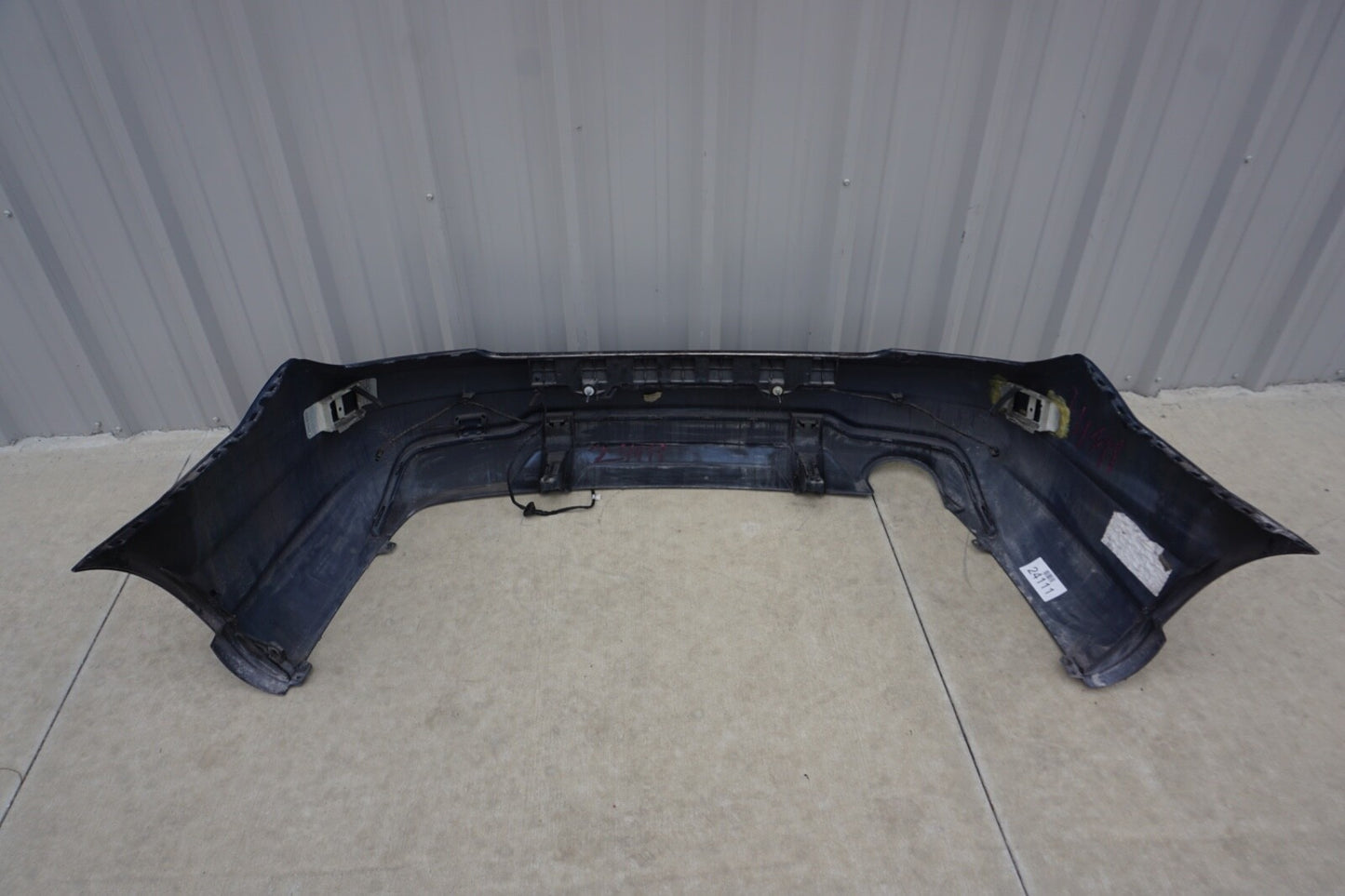 12-14 Mercedes W204 C250 Sport AMG Rear Bumper Cover Assembly BLUE OEM