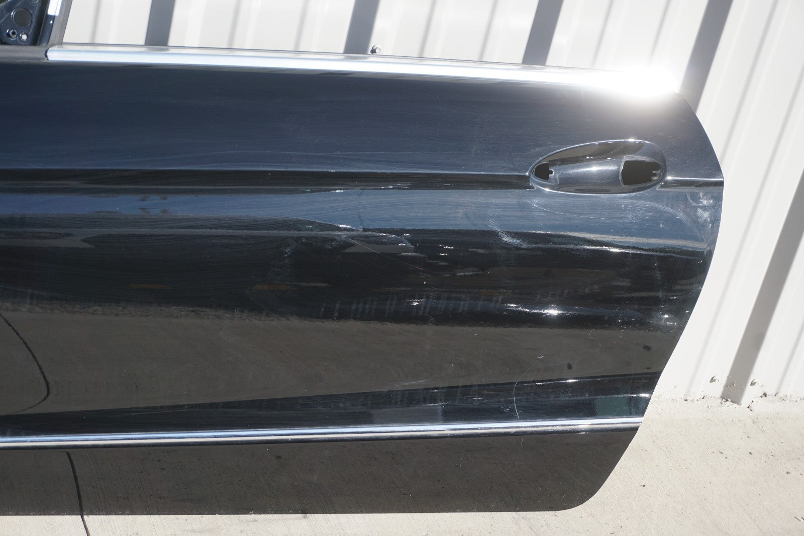 11-17 Mercedes W207 E350 E550 Coupe Front Left Driver Door Shell OEM