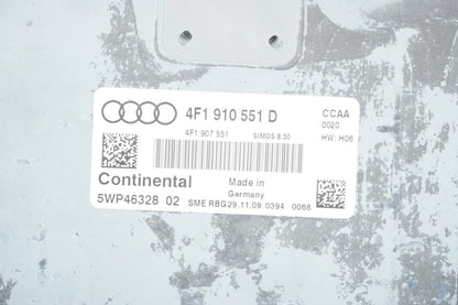 2009-2011 Audi A6 Engine Control Module OEM 4F1910551D ECU 813-10B6