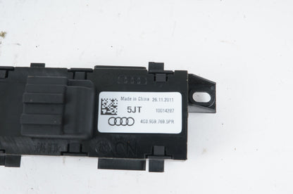 2012-2018 AUDI A7 FRONT LEFT DRIVER DOOR PANEL SEAT MEMORY SWITCH 4G8959769 OEM