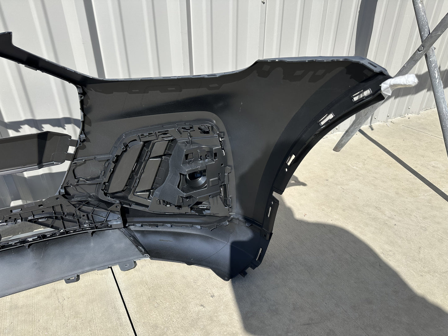 For 2021 2022 2023 2024 Audi Q5 SQ5 S-Line Front Bumper Cover W/Side Grilles