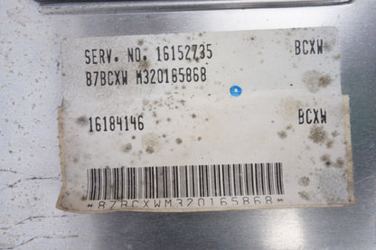 1993 Cadillac Allante BCM Body Control Module 16152735 OEM