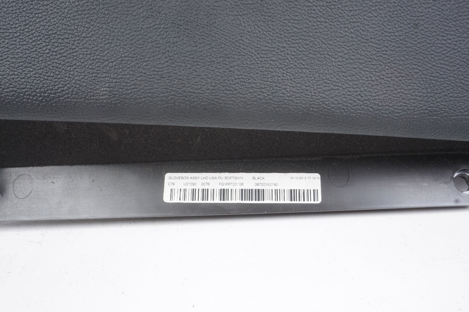 2014 - 2017 MASERATI GHIBLI S Q4 M157 GLOVE BOX STORAGE COMPARTMENT 670016878