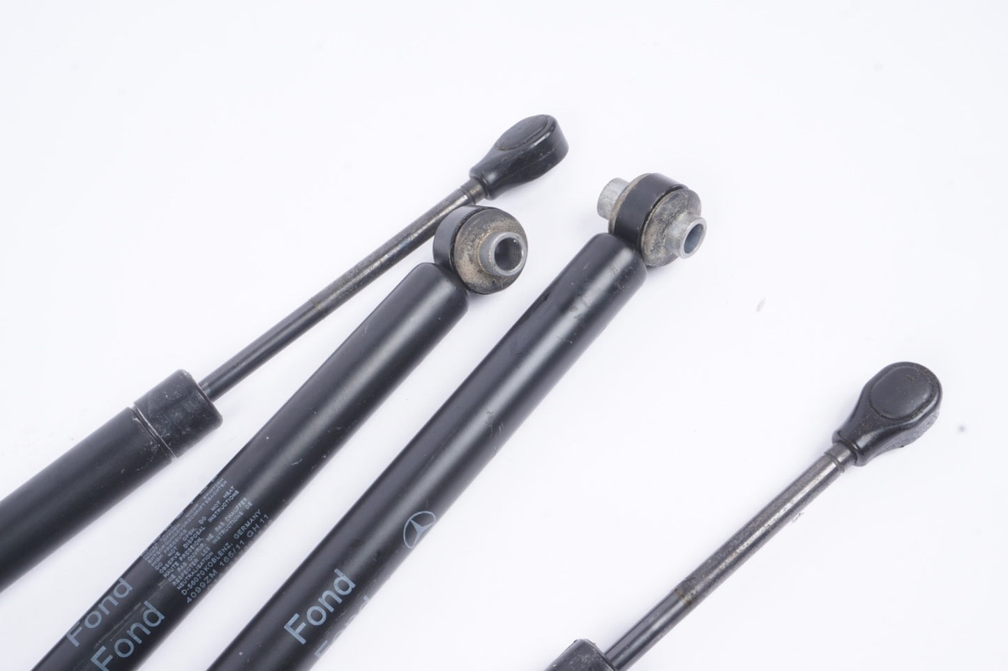 07-13 Mercedes W221 S63 S550 S600 Door Hinge Shock Strut Front Left or Right OEM