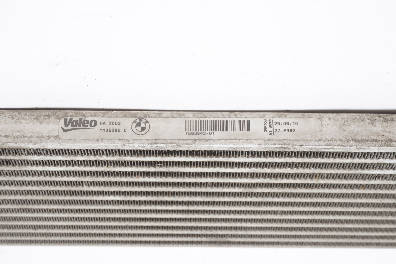 2010-2016 BMW 550I GT F07 FRONT POWER STEERING FLUID OIL COOLER RADIATOR OEM