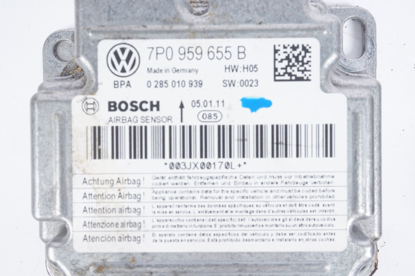 2011 - 2014 Porsche Cayenne 958 Computer Control Module 7P0959655B OEM