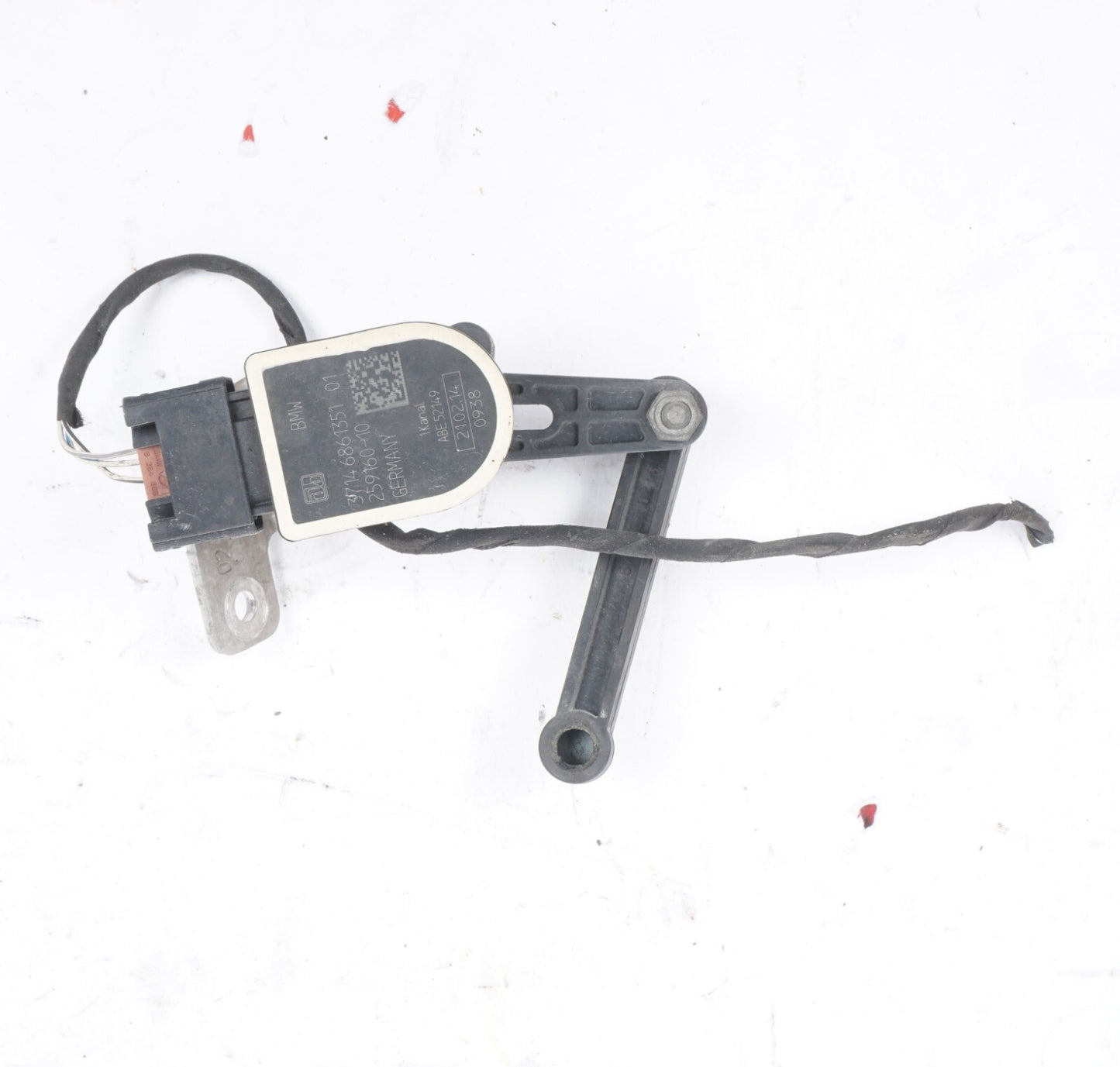13-18 BMW 650i 640i Rear Left Driver Suspension Height Level Sensor  OEM