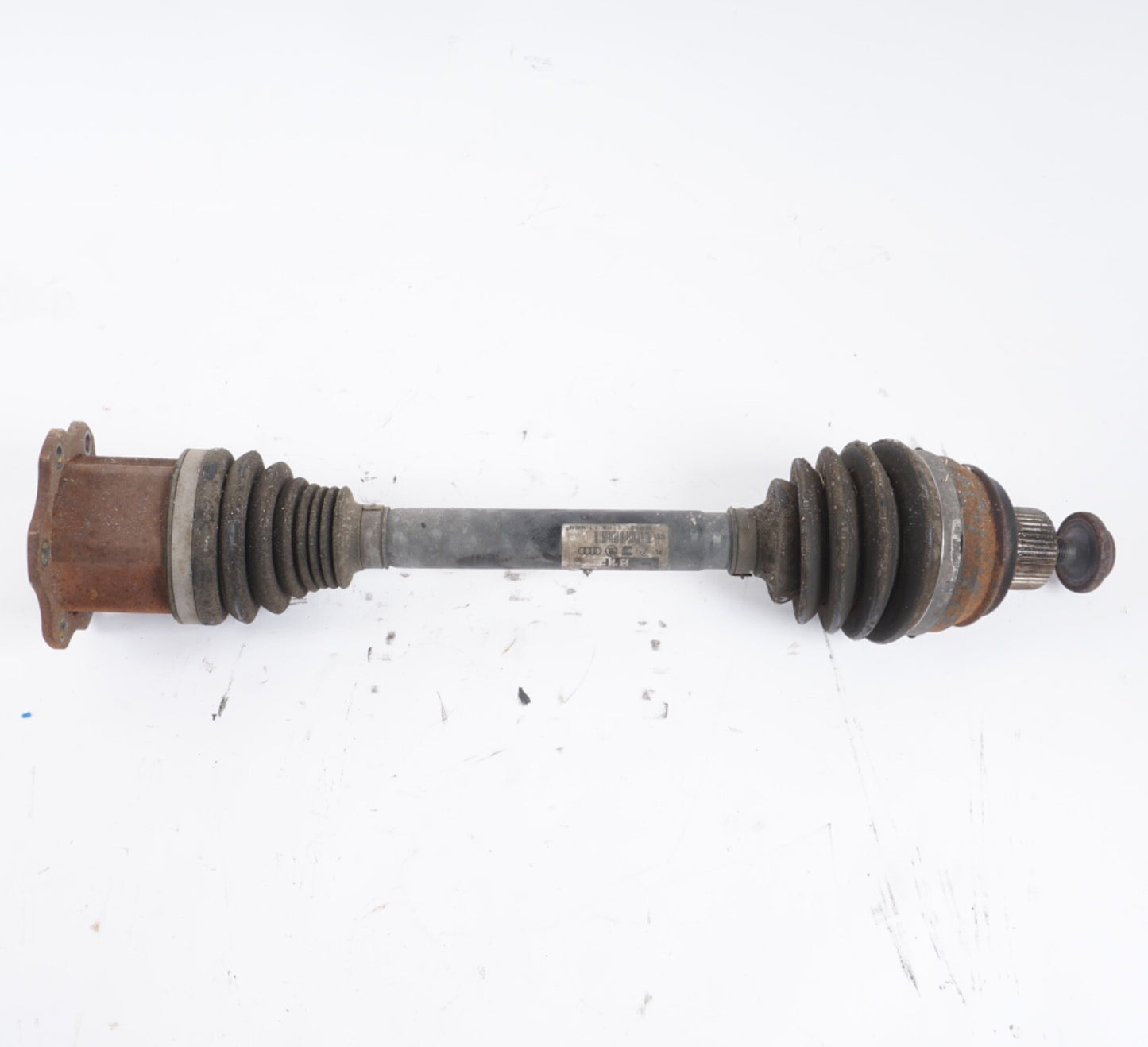 2012 - 2017 AUDI A7 FRONT LEFT DRIVER'S SIDE AXLE SHAFT 4G0407271F OEM