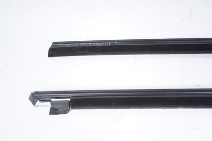 10-14 MERCEDES BENZ E350 COUPE RIGHT LEFT REAR QUARTER PANEL WINDOW MOLDING OEM