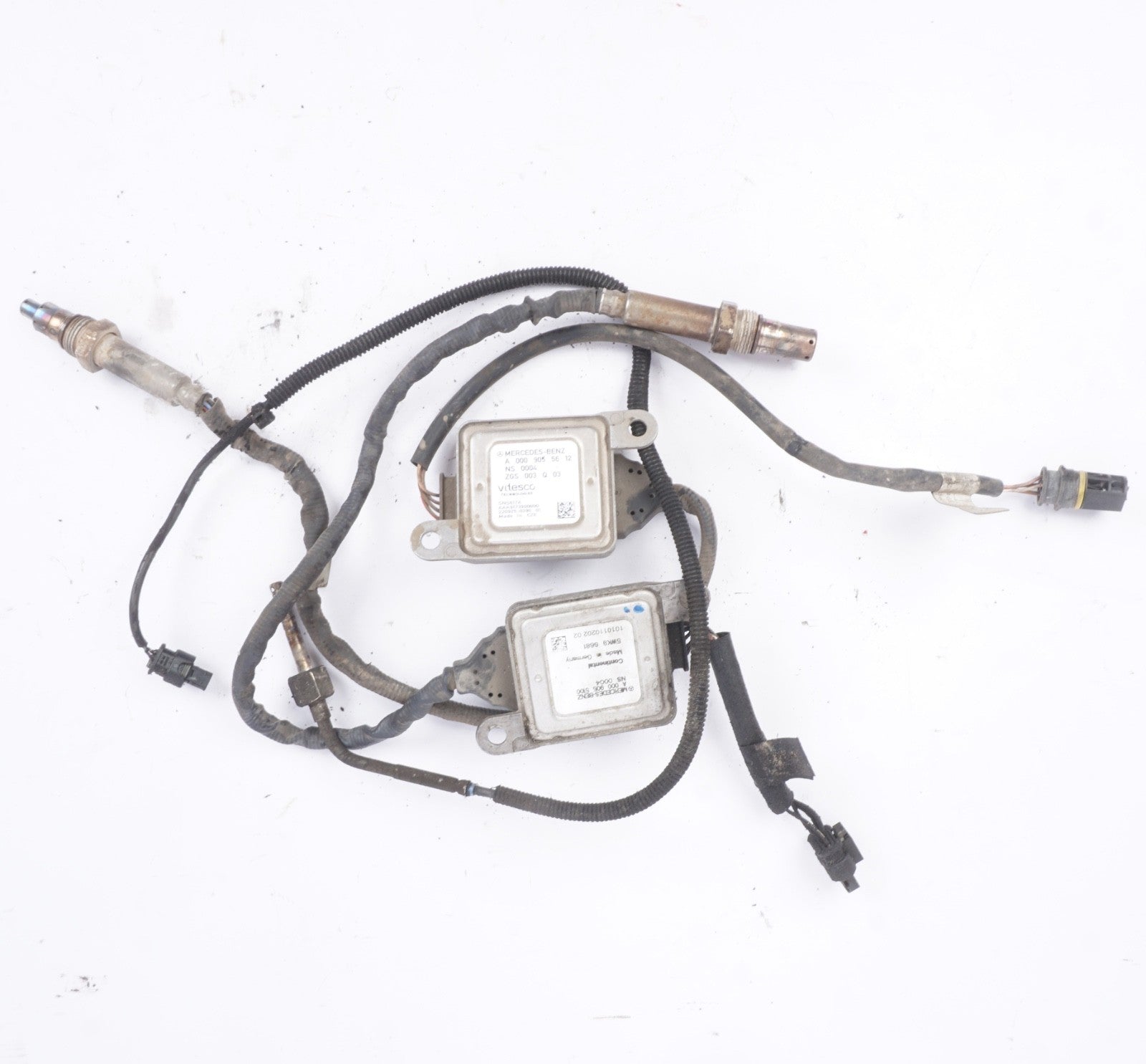 W212 Mercedes E GL ML R BlueTec CDI Diesel NOX Oxygen Sensor Module Set