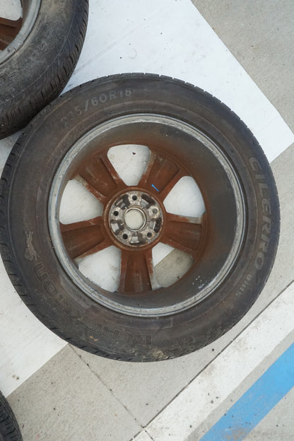 2013-2016 HYUNDAI SANTA FE ALLOY WHEEL RIM R18 7.5Jx18 SET OF 4 OEM