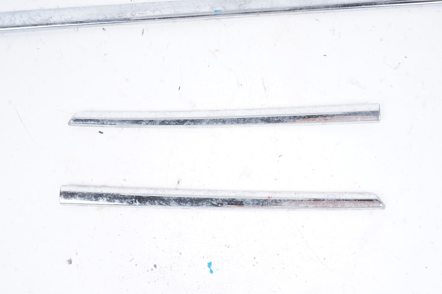 11-17 Mercedes E350 E550 Convertible Quarter and Fender Chrome Molding SET OEM