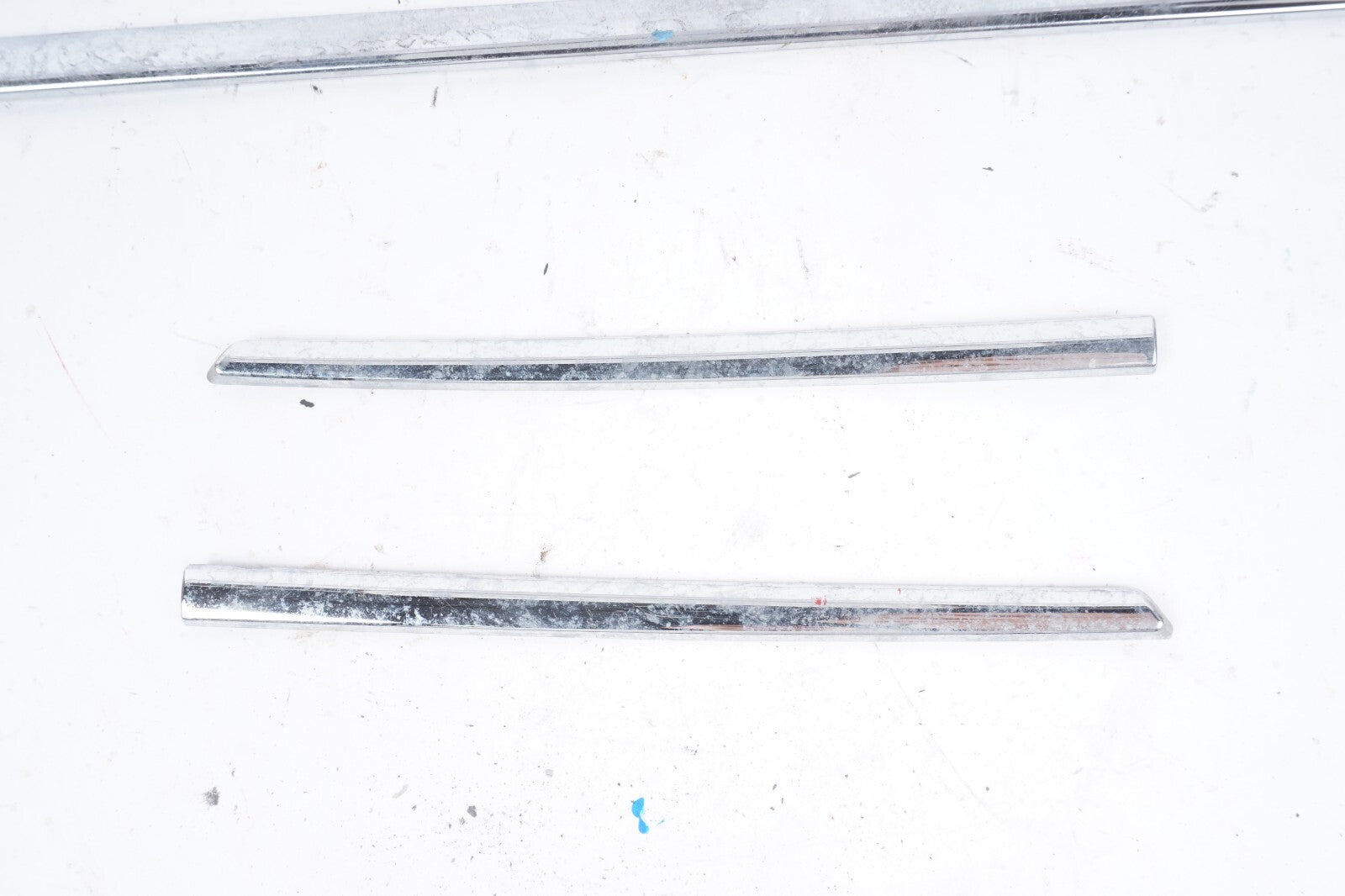 11-17 Mercedes E350 E550 Convertible Quarter and Fender Chrome Molding SET OEM