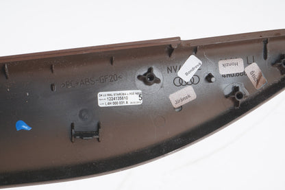11-17 AUDI A8 A8L S8 FRONT CENTER CONSOLE TRIM COVER PANEL LEFT & RIGHT OEM