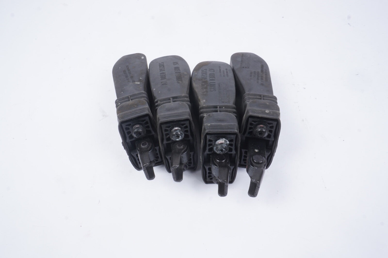 2012-2018 AUDI A7 FRONT REAR LEFT RIGHT SIDE DOOR CHECK STRAP STOP STOPPER SET