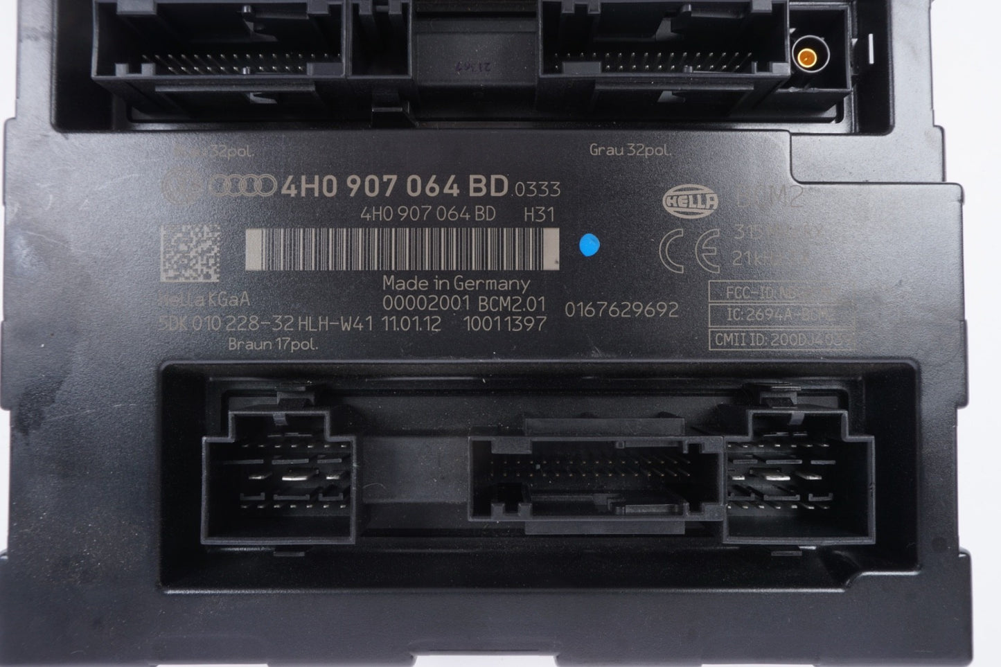 2011-18 AUDI A8 A7 A6 R8 KEYLESS BCM COMPUTER BODY CONTROL MODULE OEM