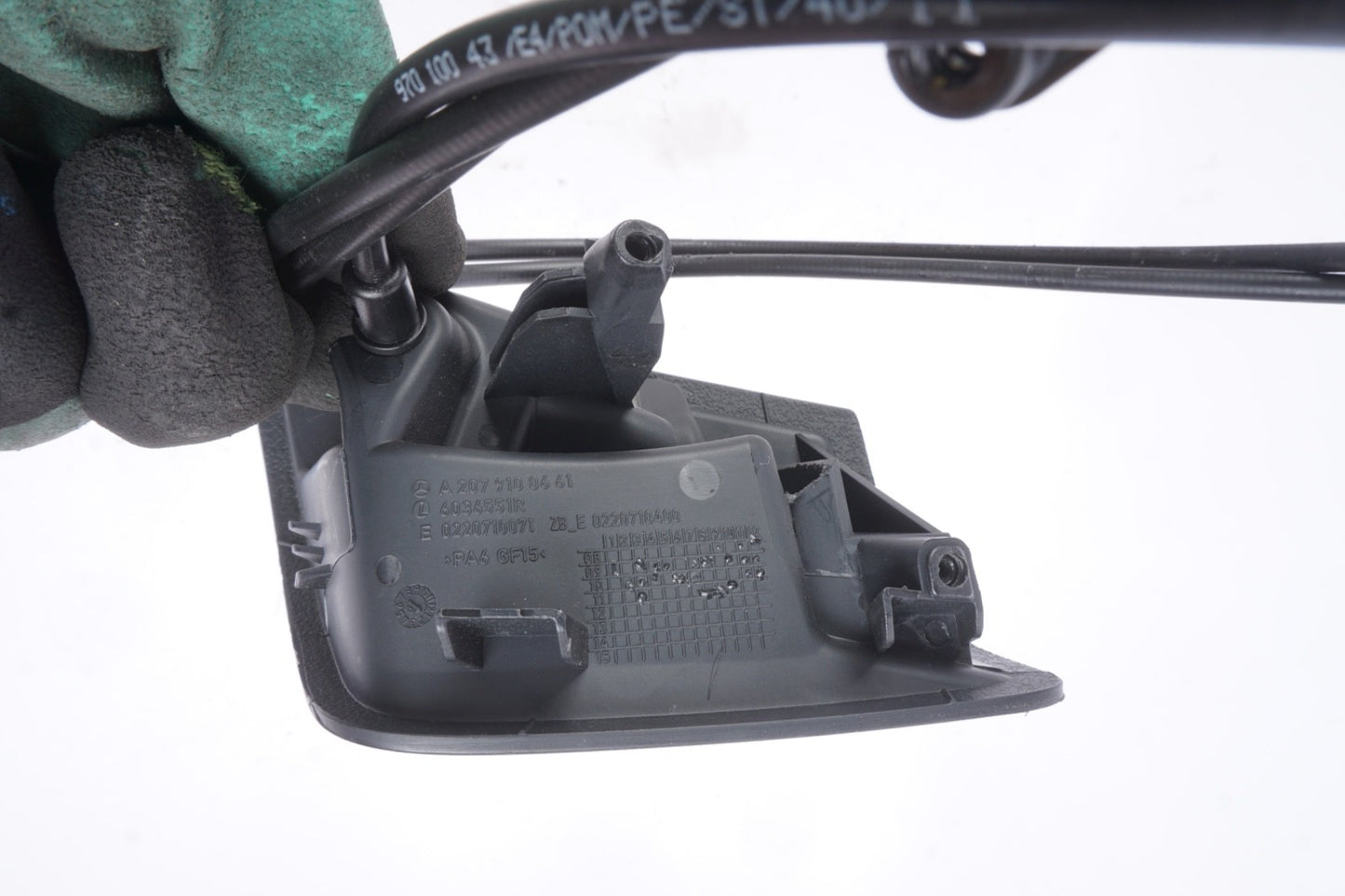 14-17 OEM Mercedes C207 E350 E400 E550 Front Right Seat Driver Handle Black
