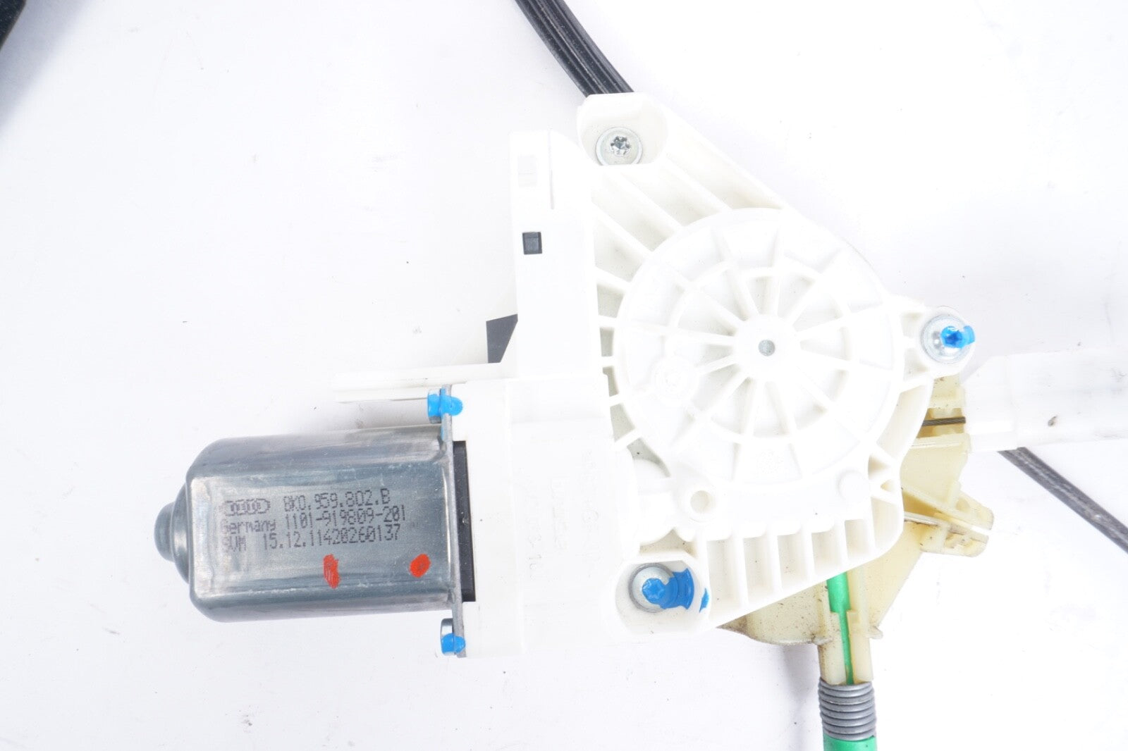 12-16 AUDI A7 C7 WINDOW MOTOR REGULATOR FRONT RIGHT PASSENGER 4G8837462