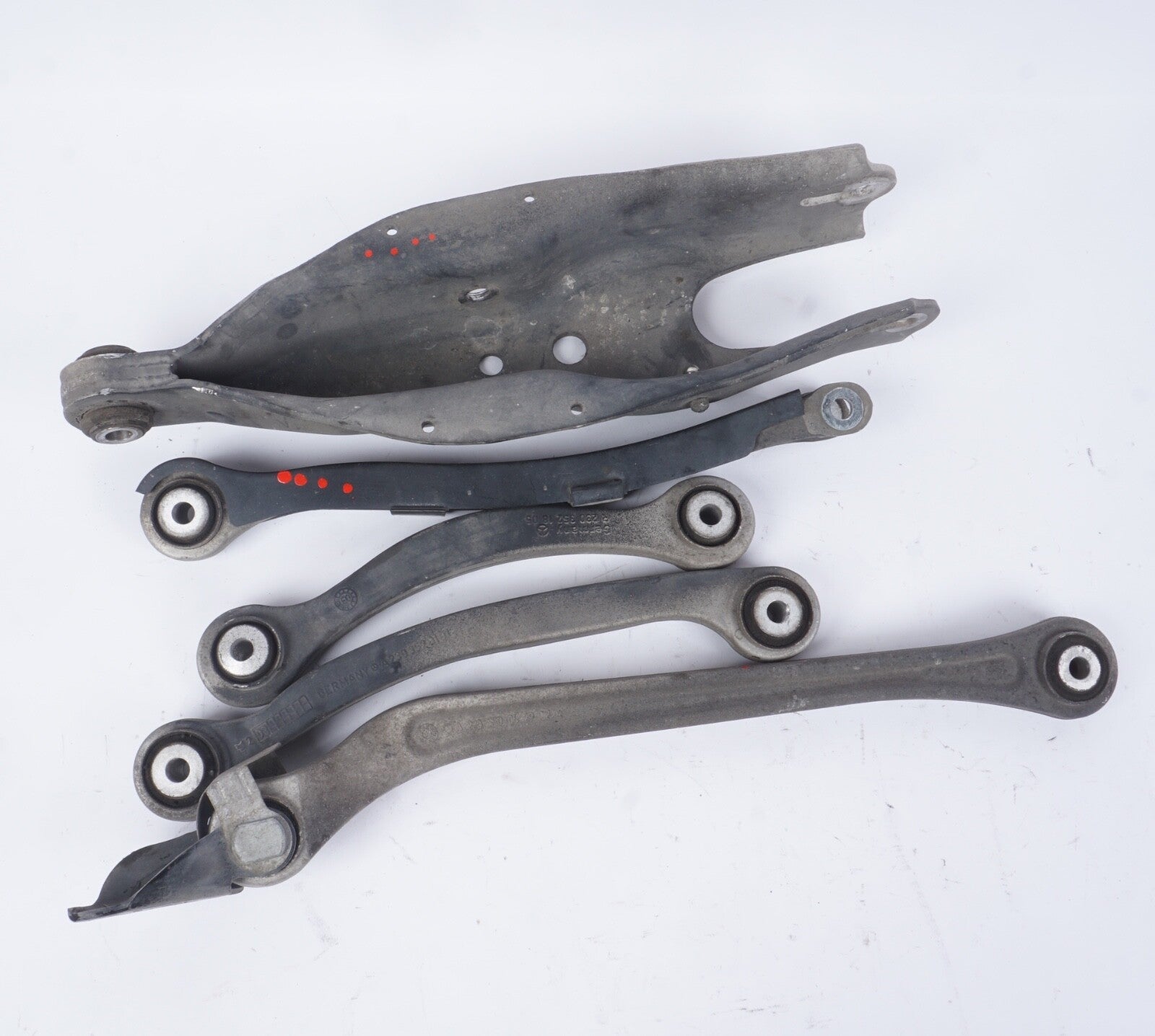 03 - 06 MERCEDES SL500 R230 ROADSTER REAR RIGHT SUSPENSION CONTROL ARMS ARM SET