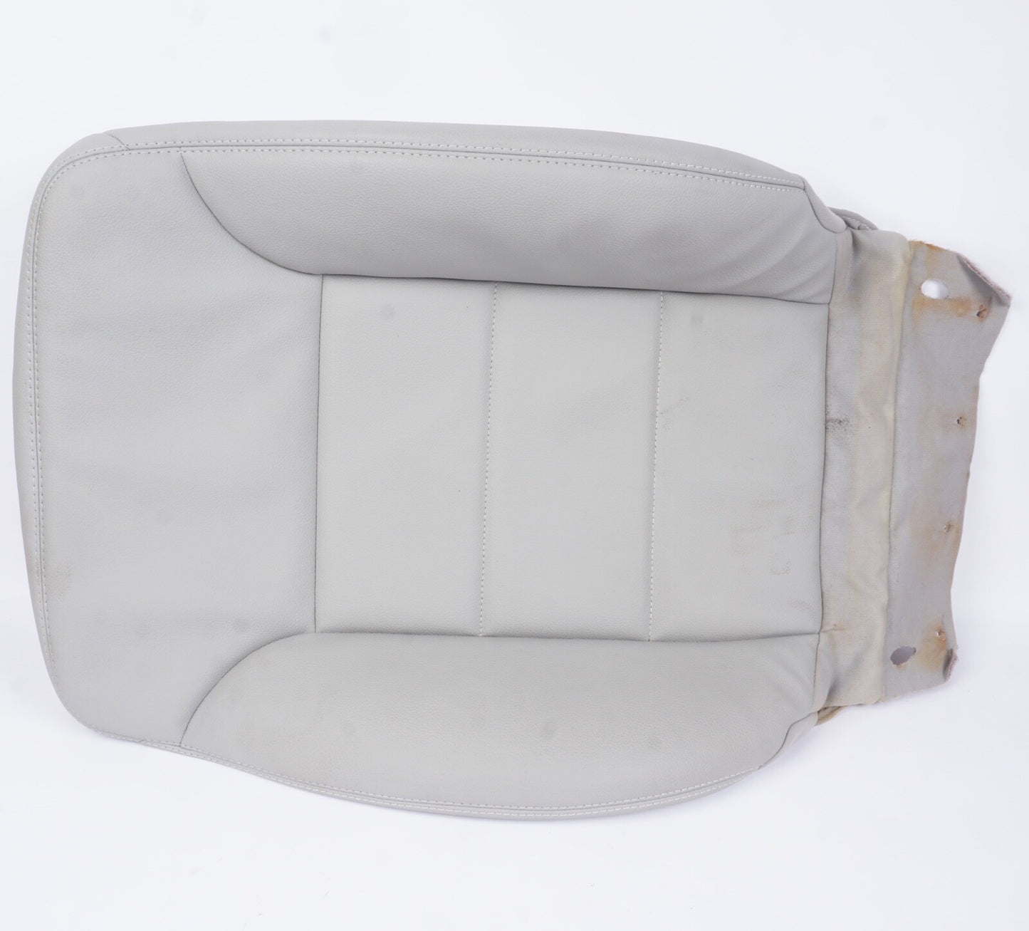 06-11 Mercedes W164 W251 ML350 Front Right Upper Backrest Seat Skin Cover Gray