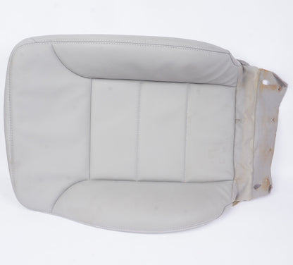 06-11 Mercedes W164 W251 ML350 Front Right Upper Backrest Seat Skin Cover Gray