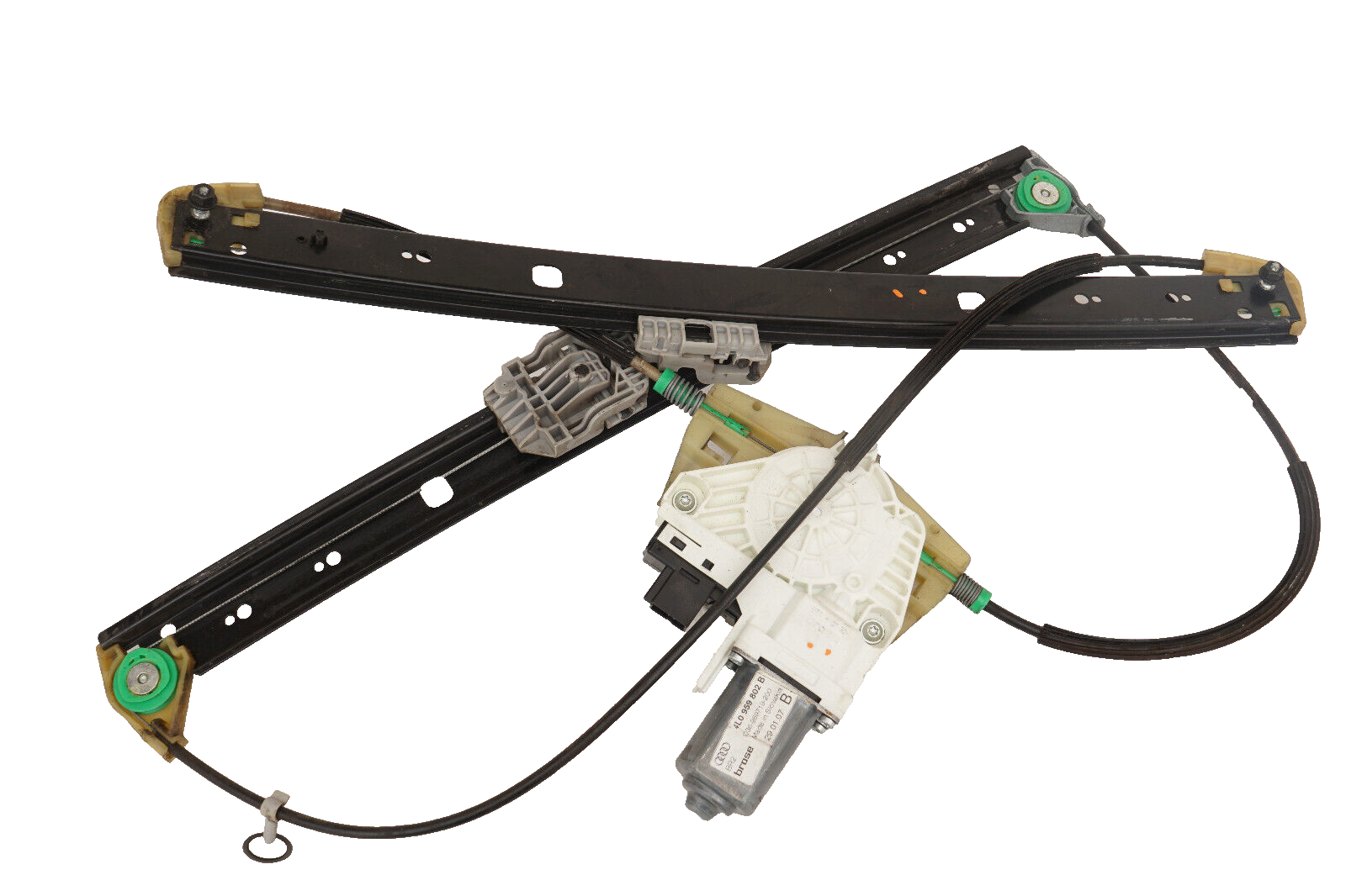 2007 - 2009 AUDI Q7 FRONT RIGHT PASSENGER SIDE WINDOW REGULATOR & MOTOR OEM
