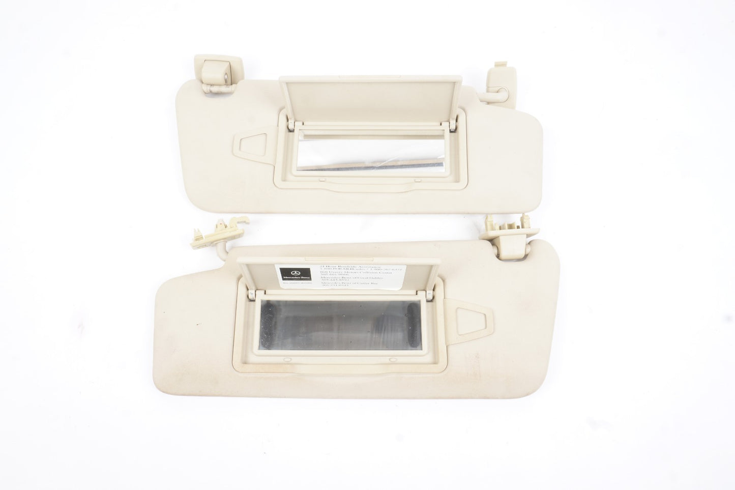 08-14 Mercedes-Benz C300 Sun Visor Left & Right OEM